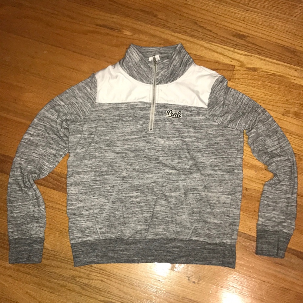 Victoria Secret Pink Quarter Zip Sweater